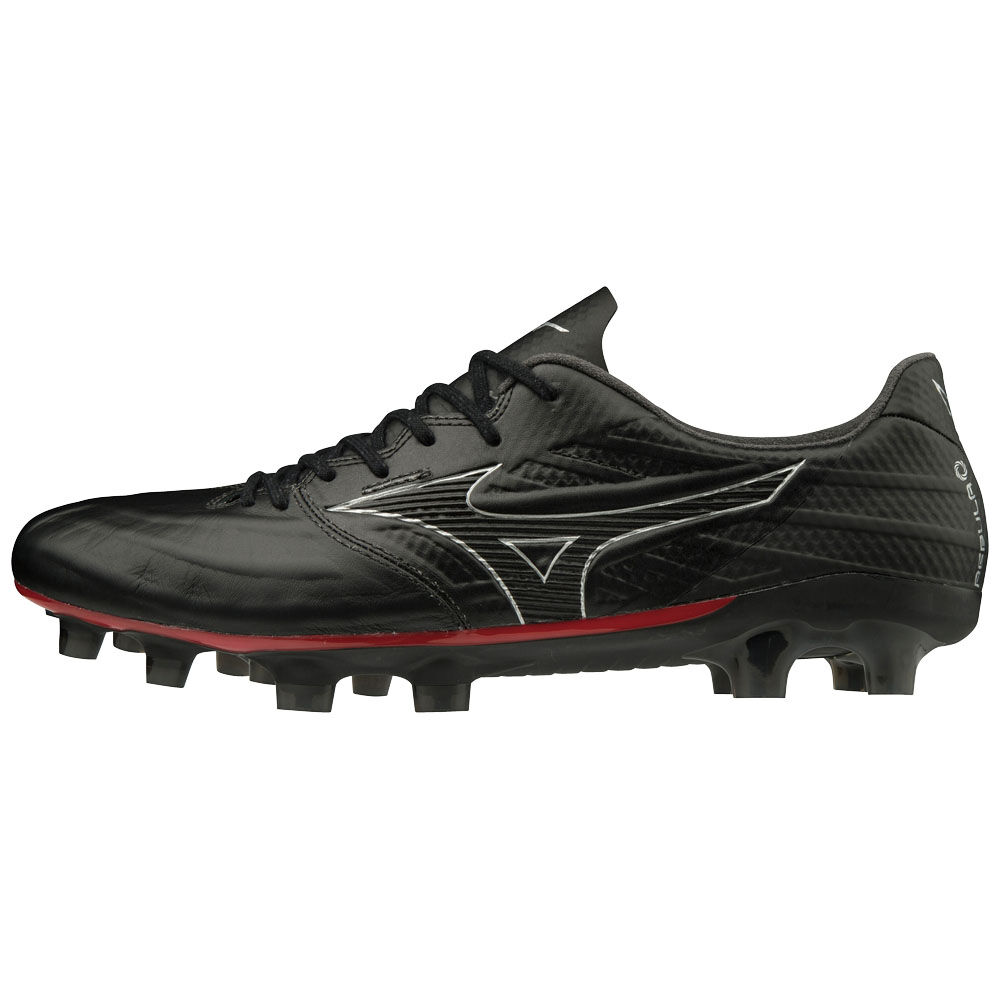 Mizuno REBULA 3 ELITE - Erkek Krampon - Siyah/Gümüş Türkiye (YQIGLN-137)